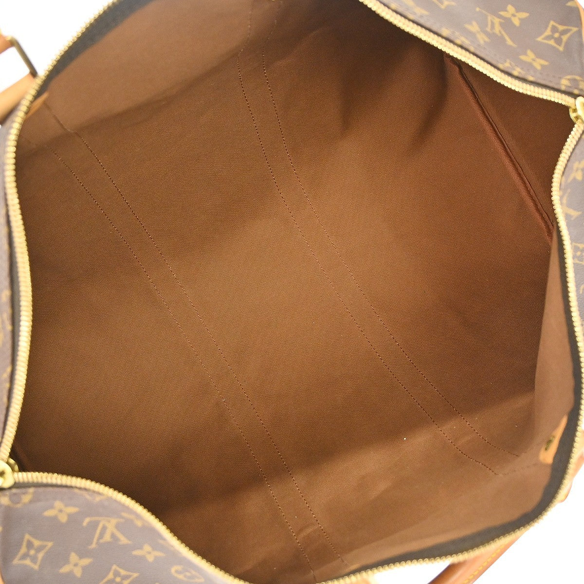 Louis Vuitton Louis Vuitton Keepall Bag Monogram Canvas Brown Canvas Travel Bag Bag (Authentic Pre-Loved)
