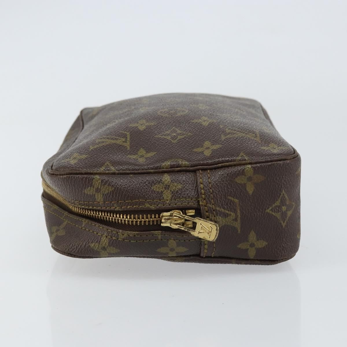 Louis Vuitton Trousse Toilette Monogram Canvas Brown Canvas Clutche & Pouche Bag (Authentic Pre-Loved)