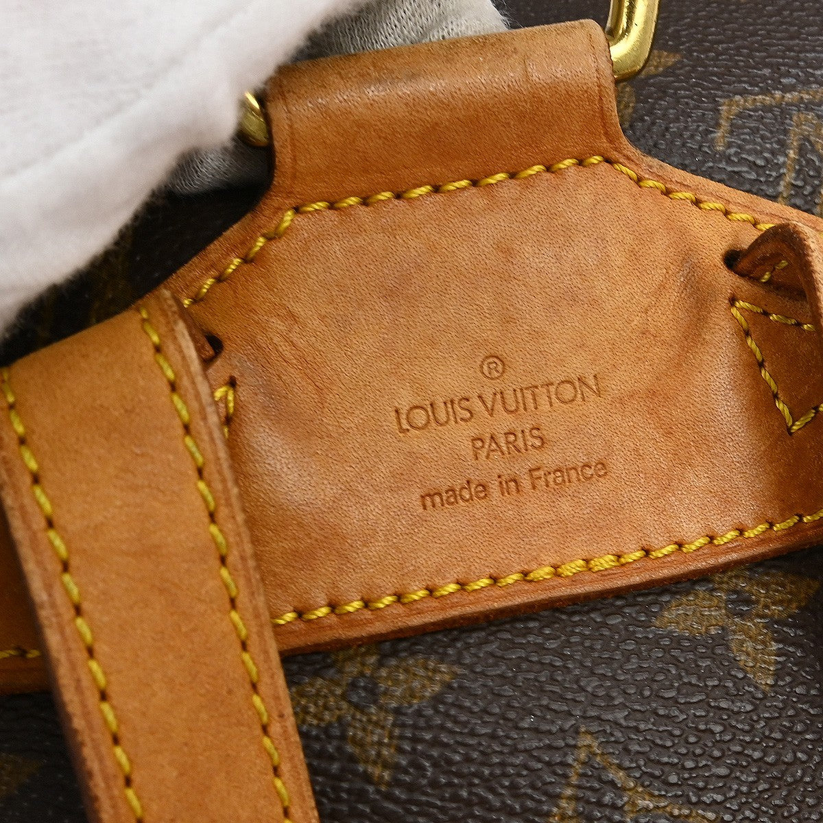 Louis Vuitton Louis Vuitton Vintage Montsouris Backpack Monogram Canvas Brown Canvas Backpack Bag (Pre-Loved)