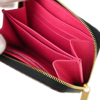 Louis Vuitton Porte-Monnaie Zippy Wallet Monogram Multicolor Black Canvas Wallets Accessory (Pre-Loved)