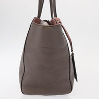 Gucci Swing Tote Leather Gray Leather Tote Bag Bag (Pre-Loved)