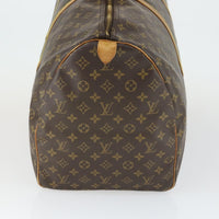 Louis Vuitton Keepall Bag Monogram Canvas Brown Canvas Travel Bag Bag (Authentic Pre-Loved)