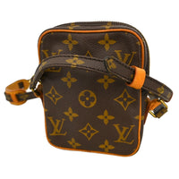 Louis Vuitton Danube Handbag Monogram Canvas Brown Canvas Shoulder Bag Bag (Pre-Loved)