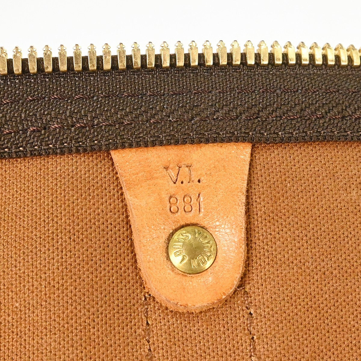 Louis Vuitton Louis Vuitton Keepall Bag Monogram Canvas Brown Canvas Travel Bag Bag (Authentic Pre-Loved)