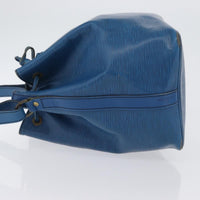 Louis Vuitton Petit Noe Nm Handbag Epi Leather Blue Leather Shoulder Bag Bag (Authentic Pre-Loved)