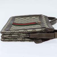 Gucci Ophidia Zip Shoulder Bag Gg Coated Canvas Beige Canvas Shoulder Bag Bag (Authentic Pre-Loved)