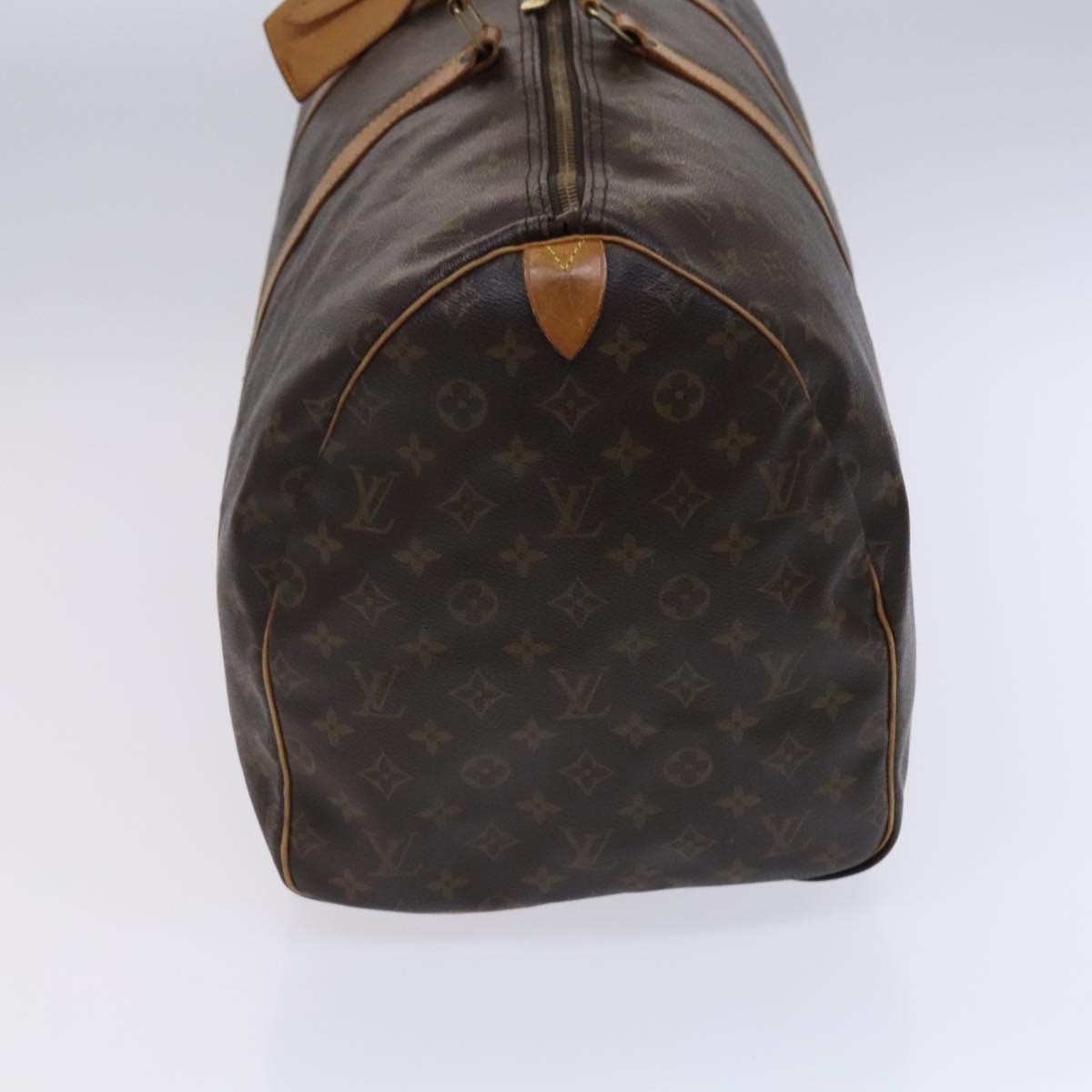 Louis Vuitton Keepall Bag Monogram Canvas Brown Canvas Travel Bag Bag (Authentic Pre-Loved)