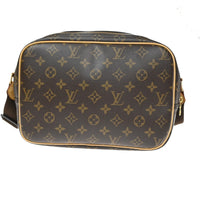 Louis Vuitton Reporter Bag Monogram Canvas Brown Canvas Shoulder Bag Bag (Authentic Pre-Loved)