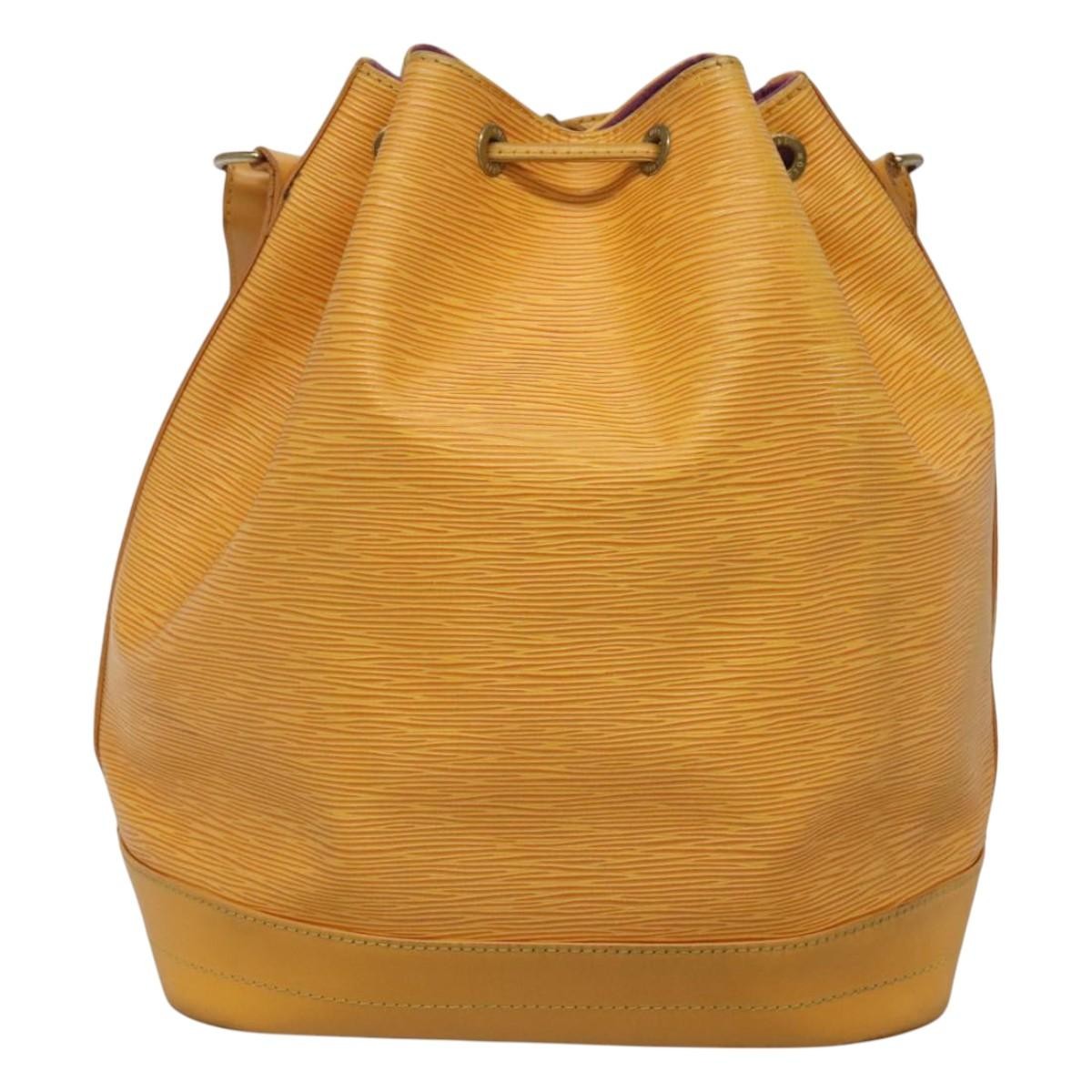 Louis Vuitton Noe Handbag Epi Leather Yellow Leather Shoulder Bag Bag (Pre-Loved)