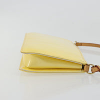 Louis Vuitton Lexington Pochette Monogram Vernis Beige Patent_Leather Clutche & Pouche Bag (Pre-Loved)