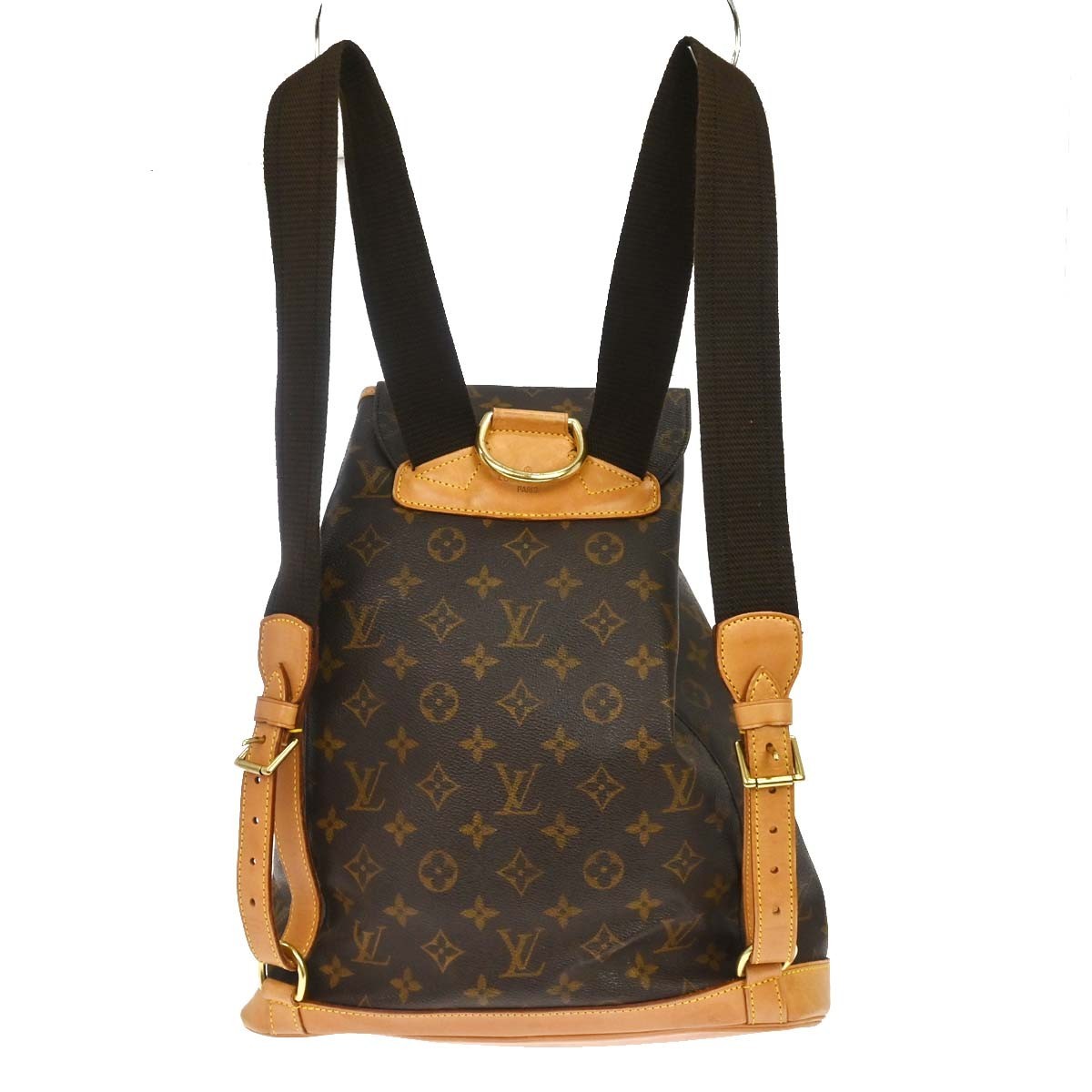 Louis Vuitton Vintage Montsouris Backpack Monogram Canvas Brown Canvas Backpack Bag (Authentic Pre-Loved)
