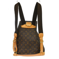 Louis Vuitton Vintage Montsouris Backpack Monogram Canvas Brown Canvas Backpack Bag (Authentic Pre-Loved)