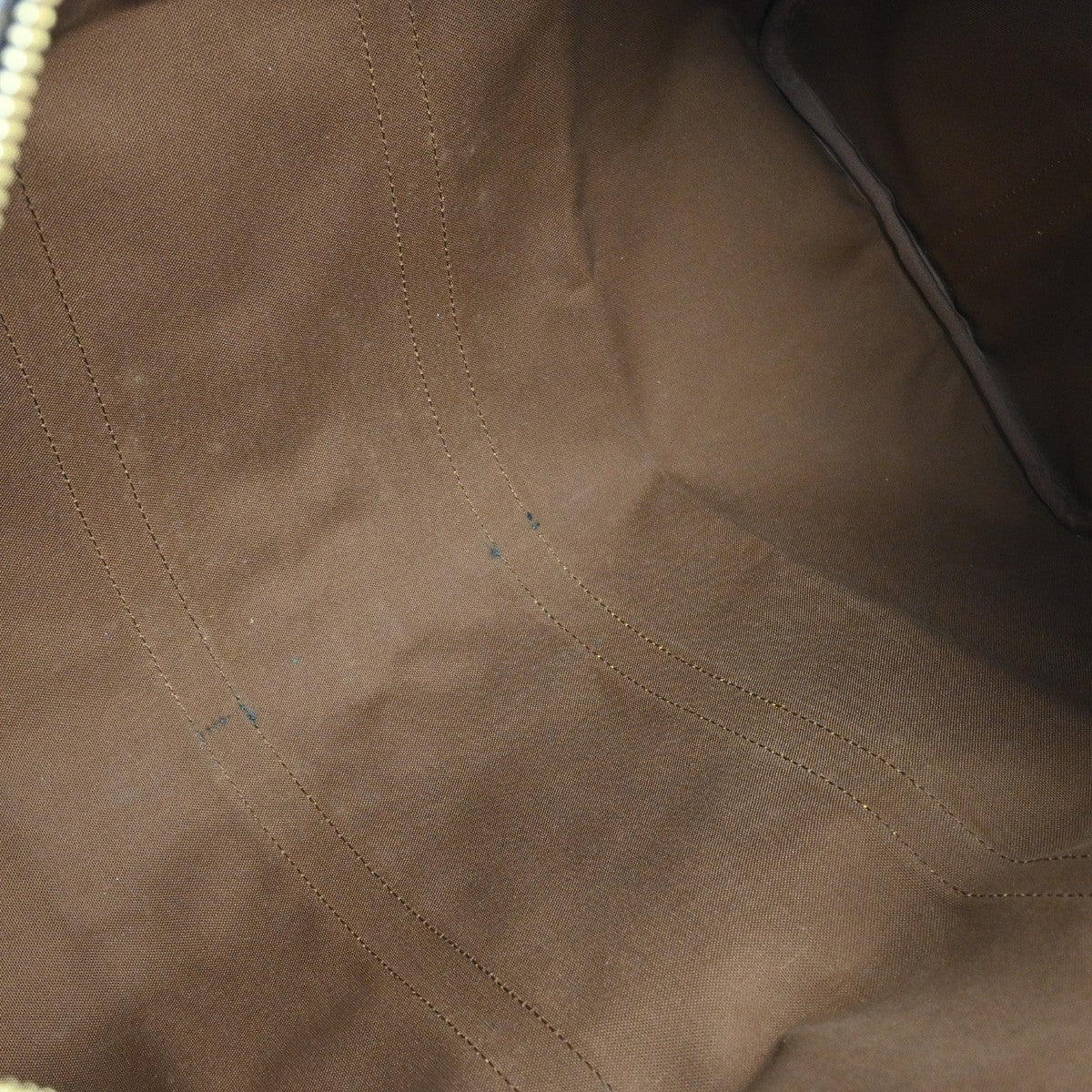 Louis Vuitton Keepall Bandouliere Bag Monogram Canvas Brown Canvas Travel Bag Bag (Authentic Pre-Loved)