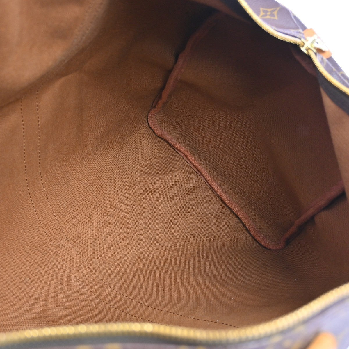 Louis Vuitton Louis Vuitton Keepall Bag Monogram Canvas Brown Canvas Travel Bag Bag (Pre-Loved)