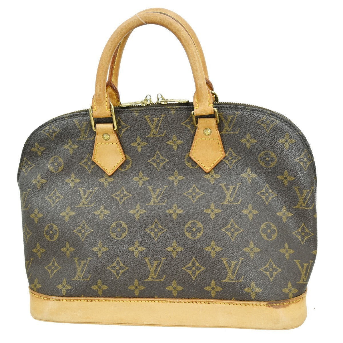 Louis Vuitton Louis Vuitton Alma Handbag Monogram Canvas Brown Canvas Handbag (Pre-Loved)