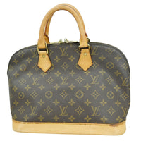 Louis Vuitton Louis Vuitton Alma Handbag Monogram Canvas Brown Canvas Handbag (Pre-Loved)