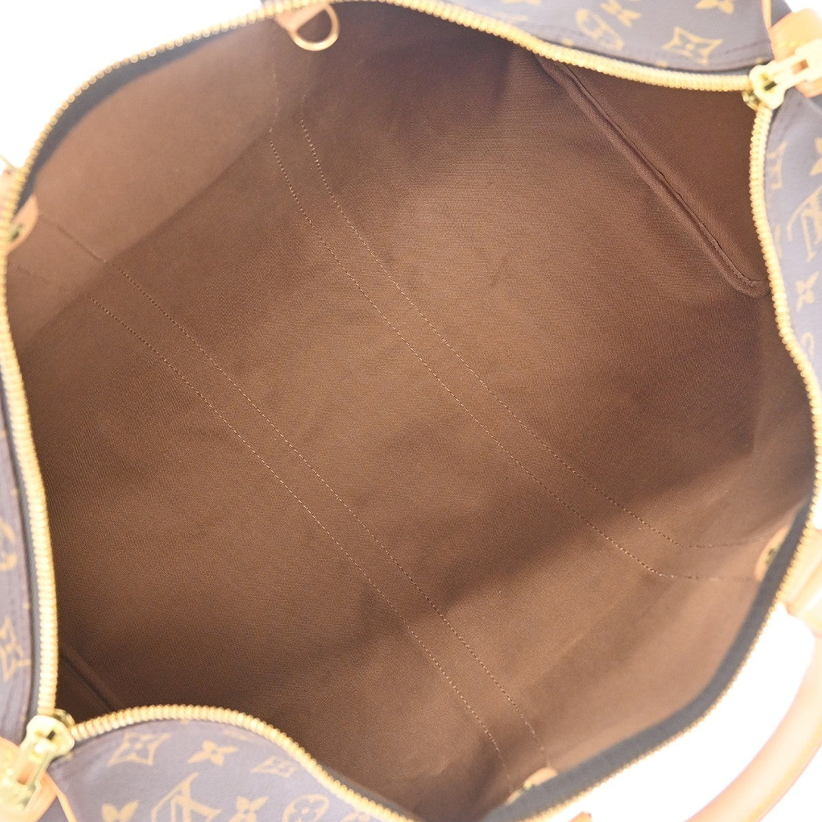 Louis Vuitton Louis Vuitton Keepall Bag Monogram Canvas Brown Canvas Travel Bag Bag (Pre-Loved)