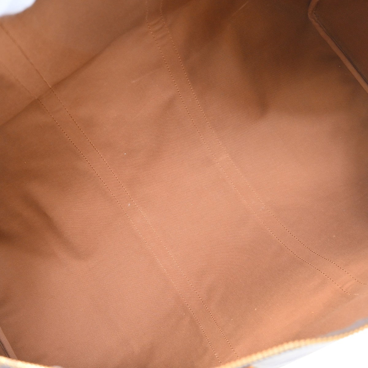 Louis Vuitton Keepall Bag Monogram Canvas Brown Canvas Travel Bag Bag (Authentic Pre-Loved)