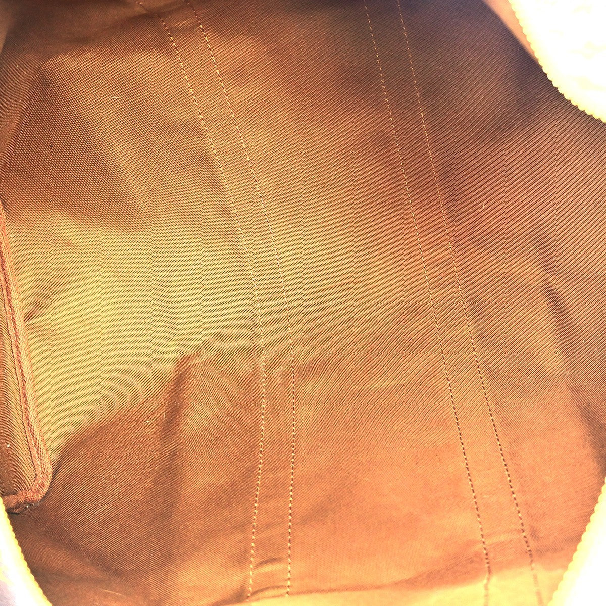 Louis Vuitton Keepall Bag Monogram Canvas Brown Canvas Travel Bag Bag (Authentic Pre-Loved)