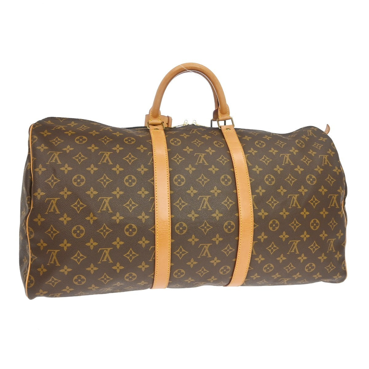 Louis Vuitton Louis Vuitton Keepall Bag Monogram Canvas Brown Canvas Travel Bag Bag (Pre-Loved)