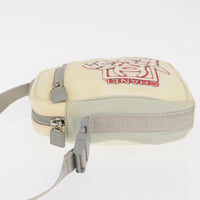 Chanel Sport Line Camera Crossbody Bag Nylon White Nylon Shoulder Bag Bag (Authentic Pre-Loved)