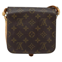 Louis Vuitton Cartouchiere Handbag Monogram Canvas Brown Canvas Shoulder Bag Bag (Pre-Loved)