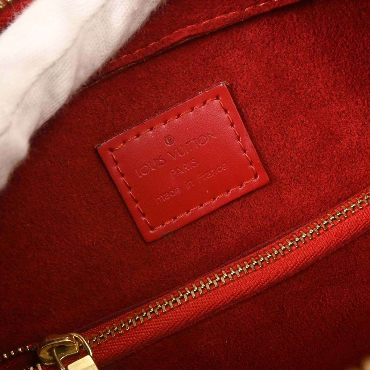 Louis Vuitton Pont Neuf Handbag Epi Leather Red Leather Handbag (Authentic Pre-Loved)