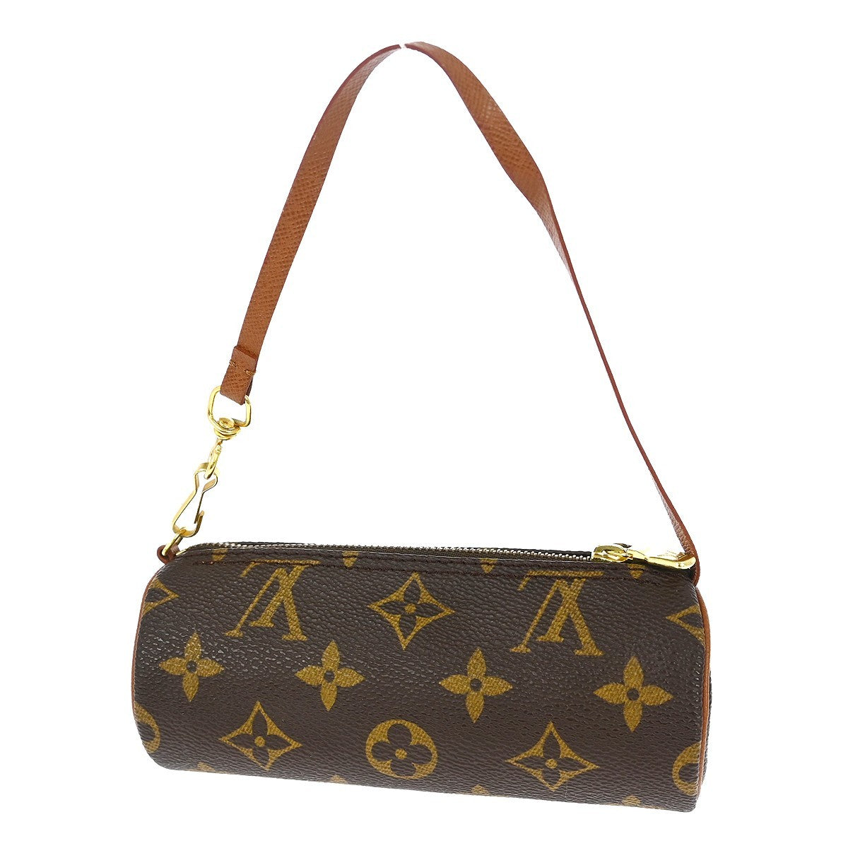 Louis Vuitton Louis Vuitton Papillon Pochette Monogram Canvas Brown Canvas Clutche & Pouche Bag (Authentic Pre-Loved)