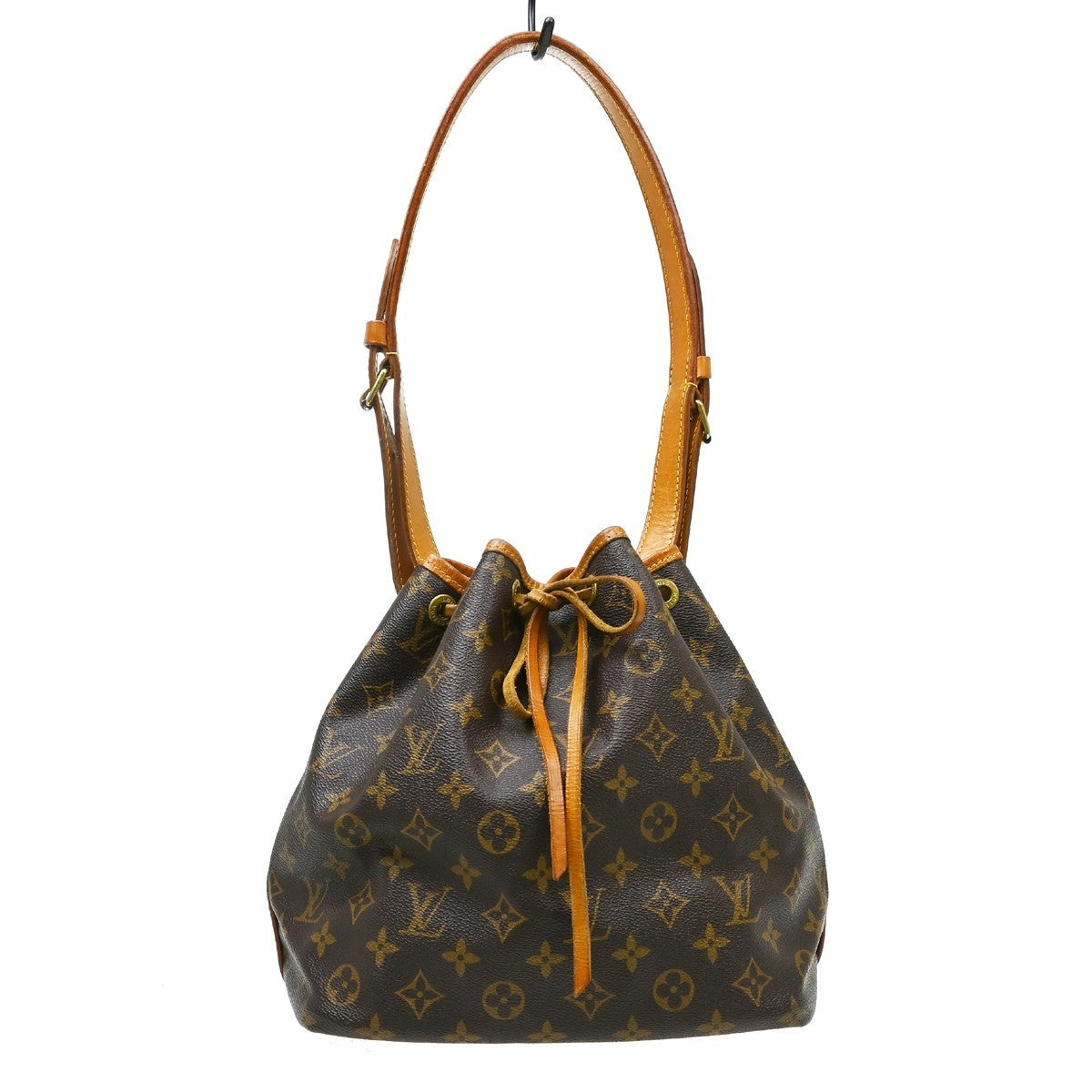 Louis Vuitton Louis Vuitton Petit Noe Handbag Monogram Canvas Brown Canvas Shoulder Bag Bag (Pre-Loved)