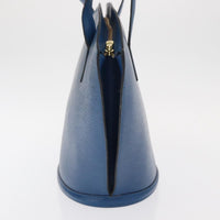 Louis Vuitton Saint Jacques Handbag Epi Leather Blue Leather Shoulder Bag Bag (Pre-Loved)