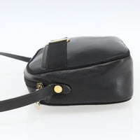 Salvatore Ferragamo Vara Bow Camera Shoulder Bag Patent Leather Black Leather Shoulder Bag Bag (Authentic Pre-Loved)