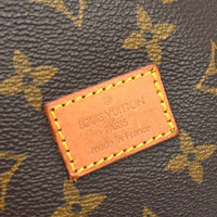 Louis Vuitton Louis Vuitton Saumur Handbag Monogram Canvas Brown Canvas Shoulder Bag Bag (Authentic Pre-Loved)