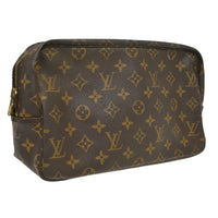 Louis Vuitton Louis Vuitton Trousse Toilette Monogram Canvas Brown Canvas Clutche & Pouche Bag (Authentic Pre-Loved)