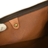 Louis Vuitton Louis Vuitton Speedy Handbag Monogram Canvas Brown Canvas Handbag (Pre-Loved)