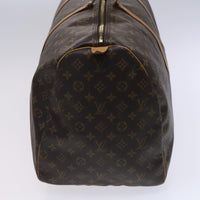 Louis Vuitton Keepall Bag Monogram Canvas Brown Canvas Travel Bag Bag (Pre-Loved)