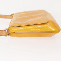 Louis Vuitton Thompson Street Handbag Monogram Vernis Yellow Patent_Leather Shoulder Bag Bag (Authentic Pre-Loved)