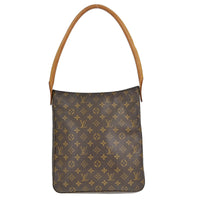 Louis Vuitton Louis Vuitton Monogram Looping Handbag Monogram Canvas Brown Canvas Shoulder Bag Bag (Pre-Loved)