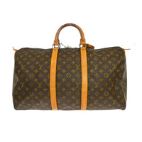 Louis Vuitton Louis Vuitton Keepall Bag Monogram Canvas Brown Canvas Travel Bag Bag (Pre-Loved)
