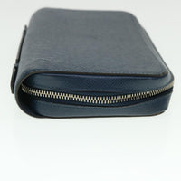 Louis Vuitton Zippy Xl Taiga Leather Navy Leather Wallets Accessory (Authentic Pre-Loved)