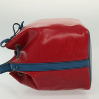 Louis Vuitton Petit Noe Handbag Epi Leather Red Leather Shoulder Bag Bag (Pre-Loved)