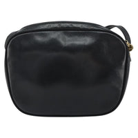 Salvatore Ferragamo Vala Shoulder Bag Leather Black Leather Shoulder Bag Bag (Authentic Pre-Loved)