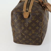 Louis Vuitton Sac Souple Handbag Monogram Canvas Brown Canvas Travel Bag Bag (Authentic Pre-Loved)