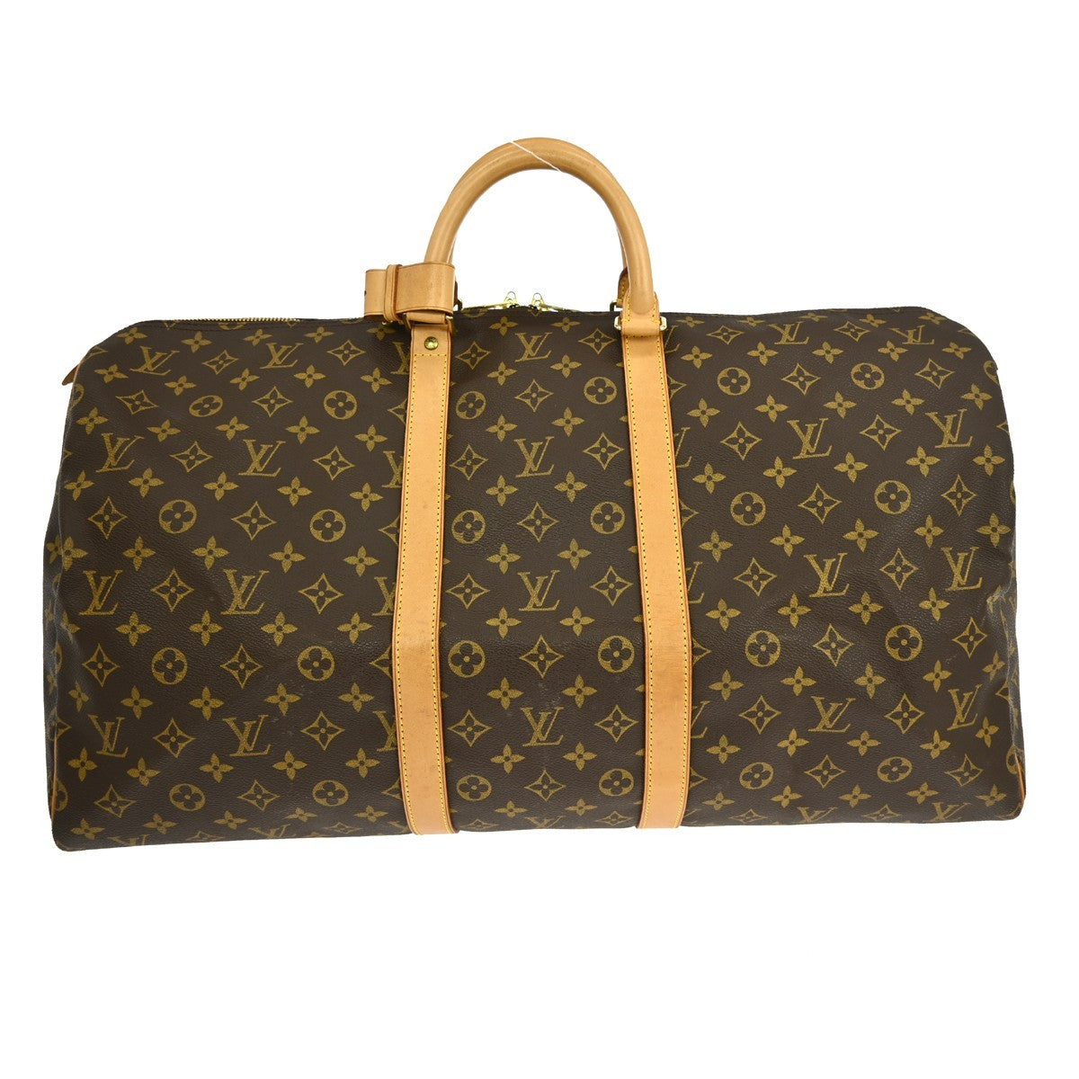 Louis Vuitton Louis Vuitton Keepall Bag Monogram Canvas Brown Canvas Travel Bag Bag (Pre-Loved)