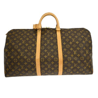 Louis Vuitton Louis Vuitton Keepall Bag Monogram Canvas Brown Canvas Travel Bag Bag (Pre-Loved)