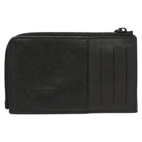 Louis Vuitton Hybrid Wallet Monogram Shadow Leather Black Leather Wallets Accessory (Pre-Loved)
