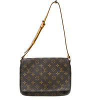 Louis Vuitton Louis Vuitton Musette Tango Handbag Monogram Canvas Brown Canvas Shoulder Bag Bag (Pre-Loved)