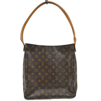 Louis Vuitton Louis Vuitton Monogram Looping Handbag Monogram Canvas Brown Canvas Shoulder Bag Bag (Pre-Loved)