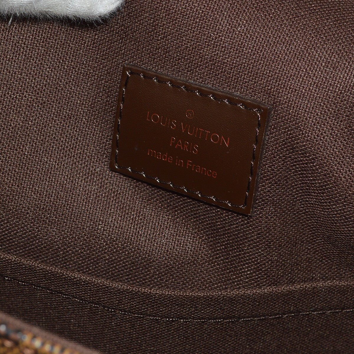 Louis Vuitton Brooklyn Handbag Damier Brown Canvas Shoulder Bag Bag (Authentic Pre-Loved)