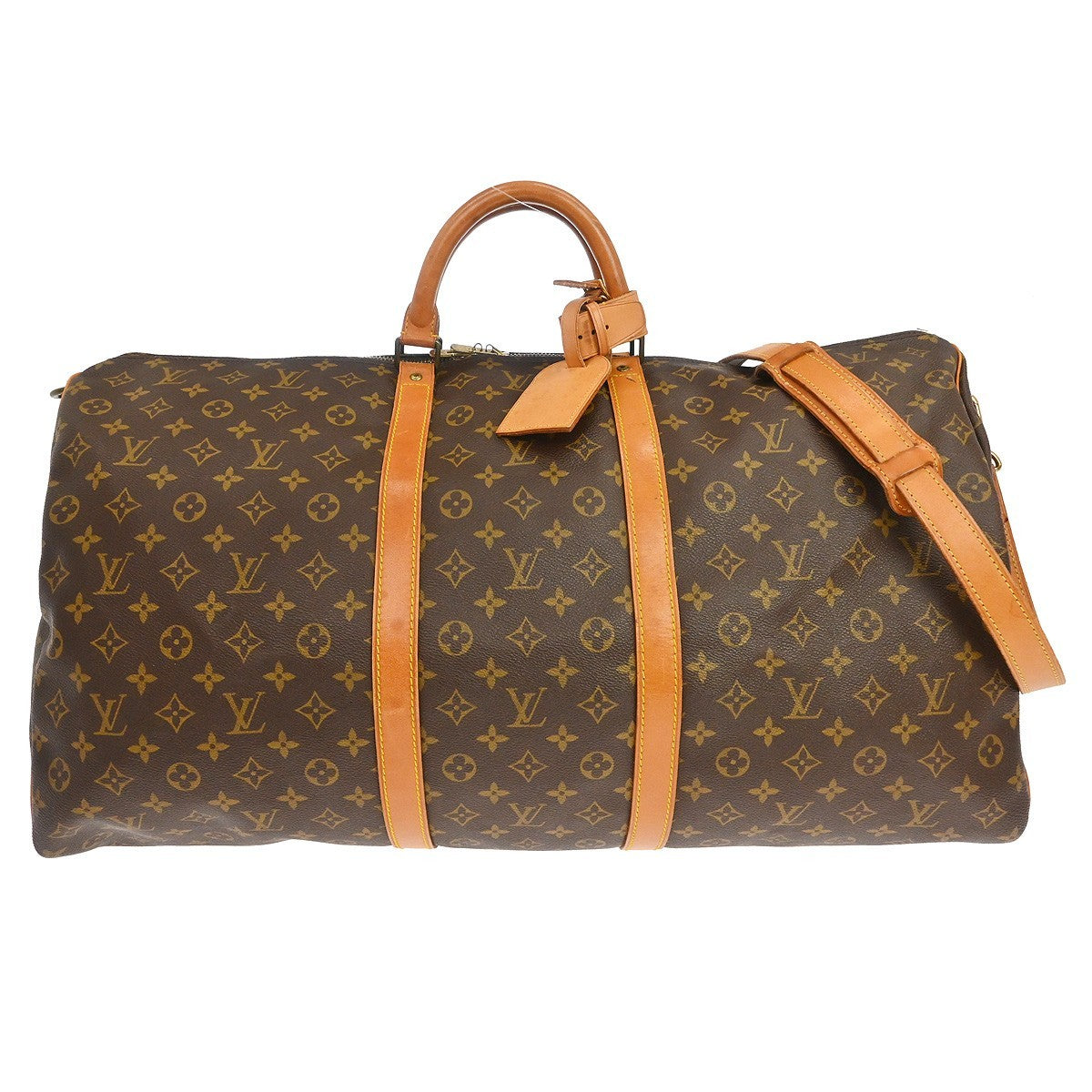 Louis Vuitton Louis Vuitton Keepall Bandouliere Bag Monogram Canvas Brown Canvas Travel Bag Bag (Pre-Loved)