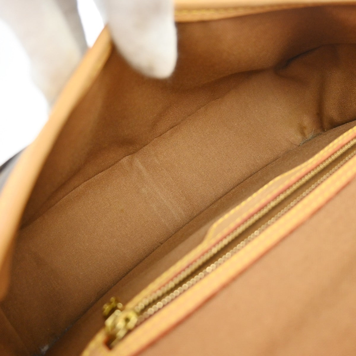 Louis Vuitton Sologne Handbag Monogram Canvas Brown Canvas Shoulder Bag Bag (Authentic Pre-Loved)